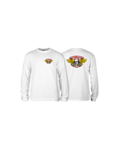 PWL/P WINGED RIPPER L/S M-WHITE