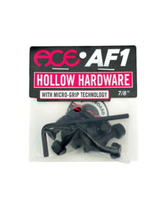 ACE 7/8" ALLEN HOLLOW W/GRIPPERS HARDWARE SET BLK