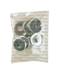 ML 10/PACK KINGPIN BOTTOM WASHER SILVER