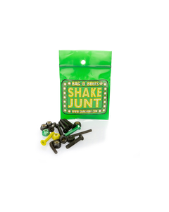 SJ BAG-O-BOLTS BLK/GRN/YEL 1"(ALLEN) 1set