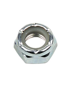 STANDARD AXLE NUT SILVER (5/16-24)