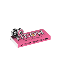 MEOW ABEC-9 BEARINGS SET PINK