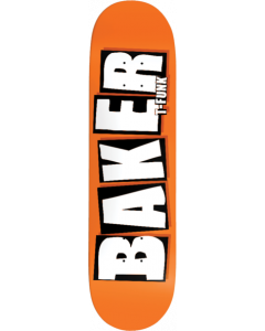 BAKER FUNKHOUSER BRAND NAME DECK-8.25 NEON ORG B2