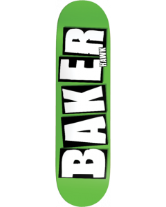 BAKER HAWK BRAND NAME DECK-8.5 NEON GRN B2