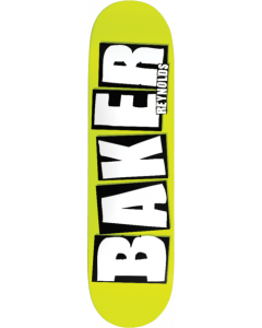 BAKER REYNOLDS BRAND NAME DECK-8.38 NEON YEL B2