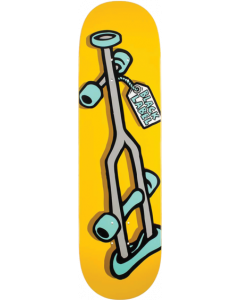 BLL CRUTCH DECK-8.25 YELLOW