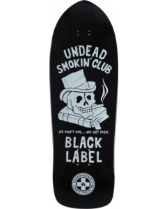 BLL UNDEAD SMOKIN CLUB RIKY DECK-10.2X31.5 BLK DIP