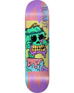 BURNKIT TSC WORMY DECK-8.25 PINK/YELLOW