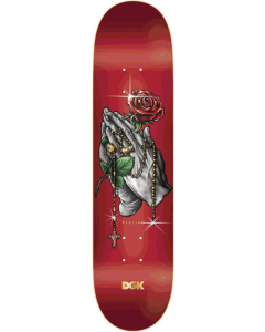 DGK BLESSED DECK-8.0 RED LENTICULAR