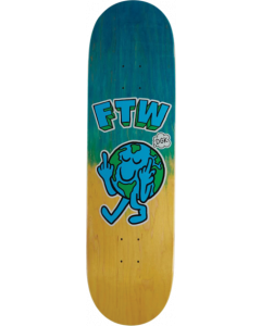 DGK CHAOS DECK-8.5 BLU/YEL TIE DYE