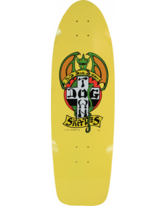 DT RED DOG 70S CLASSIC DECK-9X30 YELLOW DIP