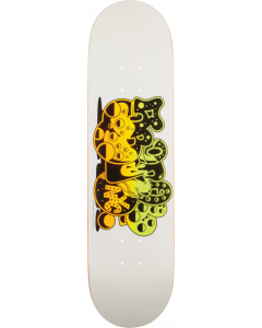 5BORO SP-ONE BUBBLE DECK-8.25 WHT/ORG/YEL