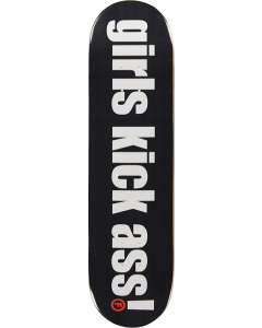 FOUND GIRLS KICK ASS DECK-8.25 BLACK