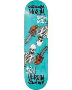 HEROIN WILSON CHAINSAW SKELETONS SYM DECK-8.5