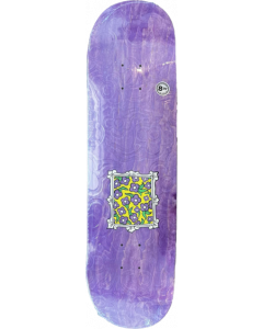 KRK FLOWER FRAME EMBOSSED LOGO DECK-8.06