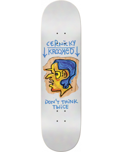 KRK CERNICKY BLUE THINKER DECK-8.38 WHITE