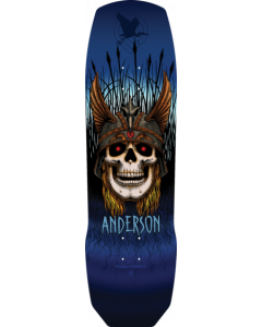 PWL/P ANDERSON HERON SKULL DECK-9.13x32.8 BLUE