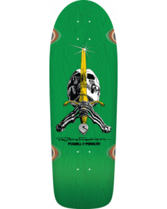 PWL/P RODRIGUEZ SKULL/SWORD DECK-10X30 GRN STAIN