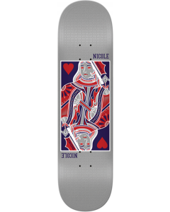 REAL HAUSE QUEEN OF HEARTS DECK-8.0 GREY