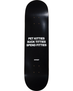 RIP N DIP PET KITTIES DECK-8.5 BLACK