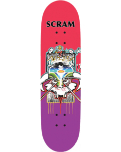 SCRAM POPSICLE DECK-8.5 SCRAM SKULL OCEAN