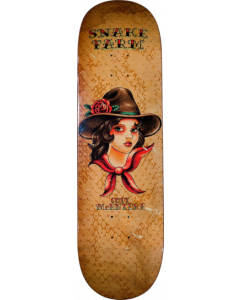 SNAKE FARM MCENTIRE BLUE BONNET BABE DECK-8.25