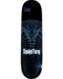 SNAKE FARM MCENTIRE SNAKE MOAN DECK-8.0 BLACK