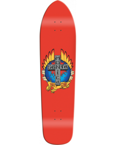 SMA STIGMATA LONGBOARD DECK-9.125X36.5 RED DIP