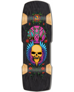 SMA HUMPSTON FLYING SKULL DECK-11X33 DARK STAIN