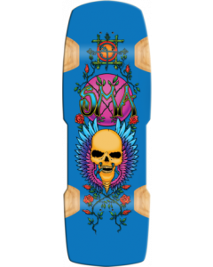 SMA HUMPSTON FLYING SKULL LTD DECK-11X33 BLUE DIP