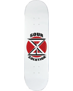 SOUR DK LOGO DECK-8.25 WHITE