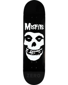 ZERO MISFITS FIEND SKULL DECK-8.12 BLK/WHT