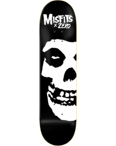 ZERO MISFITS FIEND SKULL DECK-8.12 BLK/WHT