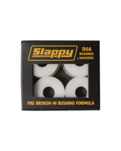 SLAPPY STANDARD BUSHINGS/WASHERS SET 90A WHITE 2pr