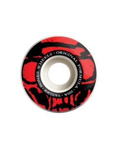 BONES 100's OG V4 MUMMY SKULLS 52mm 100A WHITE