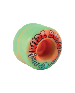 SNOT WIDE BOYS 53MM 99A GRN/ORG SWIRL