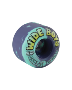 SNOT WIDE BOYS 54MM 99A TEAL/VIOLET SWIRL