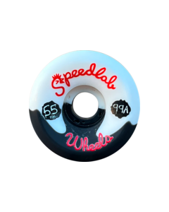 SPEEDLAB TRICK'N NUGGETS 55mm 99a BLK/WHT SWIRL