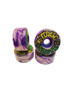 TOXIC SUPERTHANE TOXIC WASTE 60MM 95A PUR/WT SWIRL