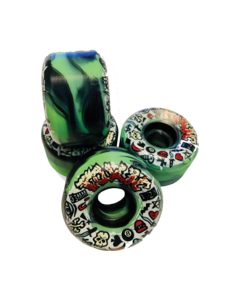 TOXIC TEAM 53MM 102A BLACK/GREEN SWIRLS