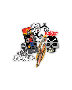 BAKER 10/PK ASST. ALL MY HOMIES STICKERS