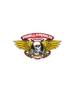 PWL/P WINGED RIPPER DIE-CUT 5" RED DECAL