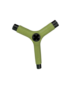 PIG SKATE TOOL-OLIVE GREEN tri-socket/threader