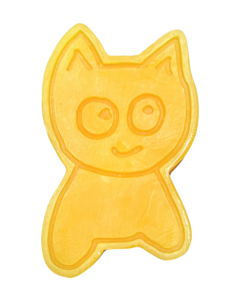 MEOW BIG CAT WAX YELLOW