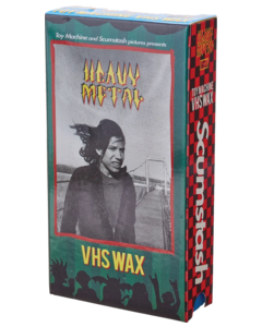 TM VHS WAX - HEAVY METAL - BLUE