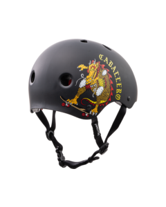 PROTEC CAB CLASSIC S-MATTE BLACK DRAGON HELMET