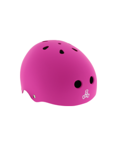 T8 LIL 8 HELMET NEON PINK RUBBER cpsc