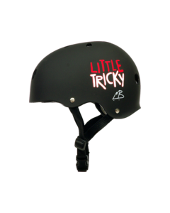 T8 LITTLE TRICKY HELMET BLACK RUBBER eps liner