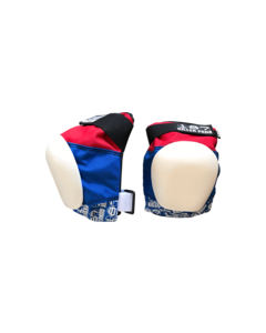 187 PRO KNEE PADS XL-RED/WHT/BLU