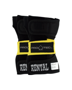 PROTEC RENTAL WRIST S-BLK/YEL